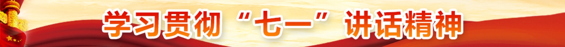 学习贯彻“七一”讲话精神