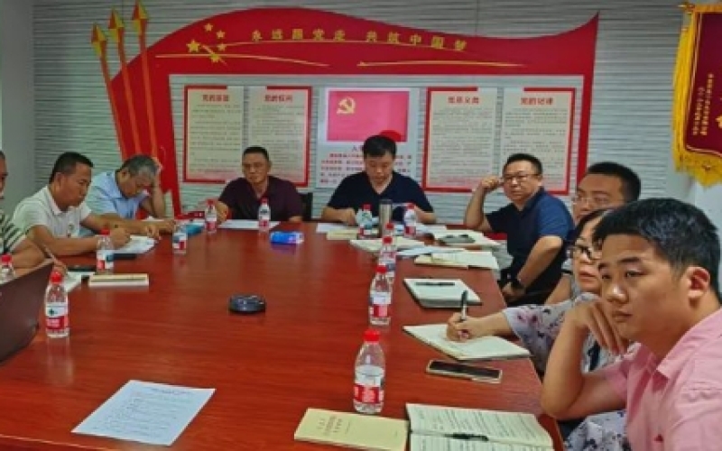 海南高速各党支部推进深入贯彻中央八项规定精神学习教育