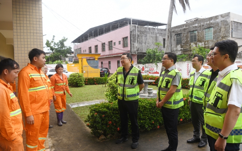 省国资委调研海南高速公路养护市场化改革及台风防御工作