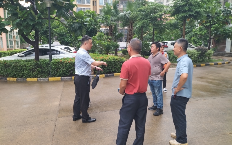 海南金银岛物业全力开展基孔肯雅热疫情防控工作