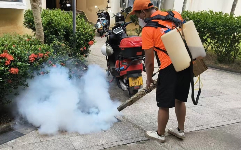 海南金银岛物业全力开展基孔肯雅热疫情防控工作