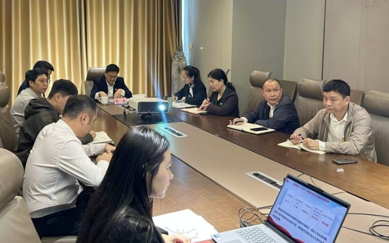 党龙深入建设集团党支部宣讲党的二十届四中全会精神并开展集体廉政谈话