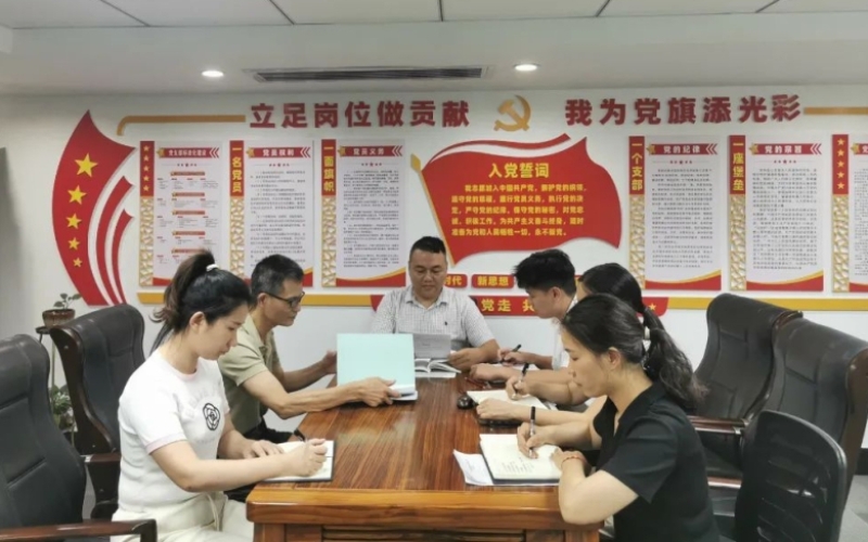 海南高速各党支部推进深入贯彻中央八项规定精神学习教育